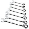 SAE Ratcheting Wrench Set Requires Only 5 Degrees of Movement - image 1