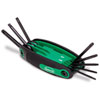 Torx Folding Hex Key Set 8 Keys - image 1