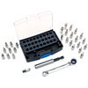 Reversible Ratcheting Bit Set Includes: 1/4" Fine Tooth Bit Ratchet - image 2