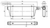 1101552365 Competition Intercooler, 550 x 230 x 65 mm (22 in. x 12 in. x 3 in.), 60 mm (2.36 in.) I/O O.D. - image 4