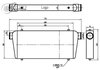 1101603076 Competition Intercooler, 600 x 300 x 76 mm (24 in. x 12 in. x 3 in.), 76 mm (3 in.) I/O O.D. - image 4
