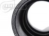 3252000450 Silicone Coupler, with single Hump, 45 mm (1-3/4 ft.) I.D. [Black] - image 2