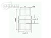3252200450 Silicone Coupler, with Double Hump, 45 mm (1-3/4 ft.) I.D. [Black] - image 3