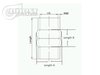 3252201020 Silicone Coupler, with Double Hump, 102 mm (4 in.) I.D. [Black] - image 3