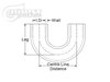 3256000190 Silicone Elbow, 180-Degrees, 19 mm (3/4 in.) I.D. [Black] - image 3