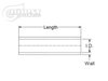 3270000380 Silicone Hose, 38 mm (1-1/2 in.) I.D., 1m (3 ft.) Length [Blue] - image 3