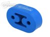 3272000600 Silicone Coupler, with Single Hump, 60 mm (2-3/8 in.) I.D. [Blue] - image 3