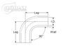 3274000160 Silicone Elbow, 90-Degrees, 16 mm (5/8 in.) I.D. [Blue] - image 3