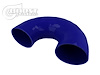 3276000550 Silicone Elbow, 180-Degrees, 54 mm (2-1/8 in.) I.D. [Blue]