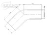 3278102076 Silicone Reducer Elbow, 45-Degrees, 102 - 76 mm (4 in. - 3 in.) I.D. [Blue] - image 4