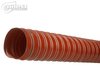 IN-KS-025-2R Silicone Air Duct Hose, 25 mm (1 in.) I.D., 2m (6 ft.) Length [Red] - image 2