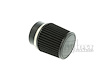 IN-LU-090-076 Universal Air Filter, 76 mm (3 in.) I.D. Connection, 90 mm (3-35/64 in.) Length [Black] - image 1