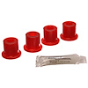 Shackle Bushing Set Red - image 1