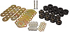 Body Cab Mount Bushing Set 2007-2014 Jeep Wrangler JK - image 1