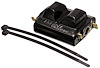 Polyurethane Motor Mount with Zinc-Finished Hardware, Black - image 1
