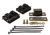 Polyurethane Motor and Transmission Mount Set, Complete with Zinc Hardware [Black] - image 1