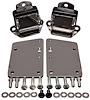 Polyurethane LS Series Motor Mount Conversion Kit, 2-5/8 in. x 1.75 in., Chrome Hardware - image 1