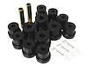 Polyurethane Rear Leaf Spring Bushing Set with Hardware, Black