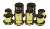 Polyurethane Front Control Arm Bushing Set, 1.65 in. OD, Black