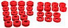 Body Mount Bushing Set 1968-1972 Chevy Chevelle - image 1
