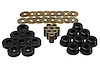 Body Bushing Mount Set 1973-1982 Chevy Corvette - image 1