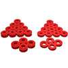 Red Body Mount Bushing Kit 1970-72 Chevy Monte Carlo 2-Door RWD - image 1