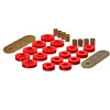 Red Body Bushing Mount Set 1963-67 Corvette - image 1