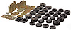 Body Mount Bushing Set 1968-1972 Buick Skylark - image 1