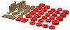 Body Mount Bushing Set 1968-1972 Buick Skylark - image 1