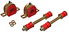 Front Greasable Sway Bar Bushing & End Link Set 1982-2004 GM S10/S15 Pickup & SUV - image 1