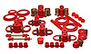 Hyper-Flex System Complete Master Bushing Set 1994-98 Ford Mustang - image 1