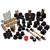 Hyper-Flex System; Black; Incl. Front Control Arm Bushing; Front Sway Bar Bushing; Rear Leaf Spring - image 1