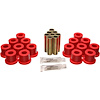 Leaf Spring Bushing Set Red - image 1