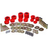 Performance Polyurethane Body Mount Set with Hardware, Red - image 1