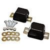 Bump Stop Set Black Front Performance Polyurethane - image 1