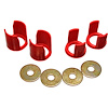 Sub-Frame Bushing Set Red - image 1