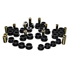 Control Arm Bushing Set Black Rear Performance Polyurethane - image 1
