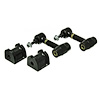 Sway Bar Bushing Set Black Rear Bar Dia. 14 mm Incl. Sway Bar End Link Bushings - image 1