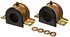 Front Greasable Sway Bar Bushings Universal - image 1