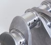 Chevrolet 502 Cast Steel Crankshaft 4.2500" Stroke 2-Piece Rear Seal (Early Style) External Balance 2420 Bobweight - image 3