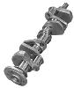 Chevrolet 350 Lightweight Forged 4340 Steel Crankshaft 3.480" Stroke - image 1