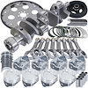 B15404L06068 Balanced Street Perf Assembly Chevy 350 1-Piece - image 1