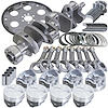 B15504L00053 Balanced Street Perf Assembly Chevy 350 1-Piece - image 1