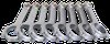6.000" Lightweight Connecting Rods Large 2.100" Crank Journal - image 2