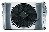 CHC11K Aluminum Performance Radiator with 16 in. Fan Kit for 1967-1969 Chevy Camaro & Pontiac Firebird - image 1
