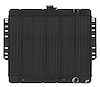 CHI565AB Black Night Rider Series Aluminum Radiator for 1961-1965 Chevy Impala, Auto Trans - image 1