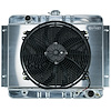 Aluminum Performance Radiator with Fan 1962-1967 Chevy Nova - image 1