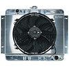 Aluminum Performance Radiator with Fan 1962-1967 Chevy Nova - image 1