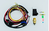 Electric Fan Relay Wiring Kit with 190-degree Thermostat Switch - image 1