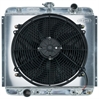 Aluminum Performance Radiator with Fan 1967-1970 Ford Mustang - image 1